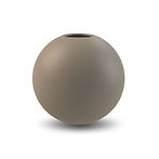 Ball vase 20cm, mud