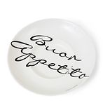 Buon appetito pasta plate