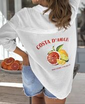 Amalfi shirt, blanc