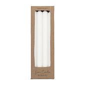 Dinner candles eco 4 pcs, off-white