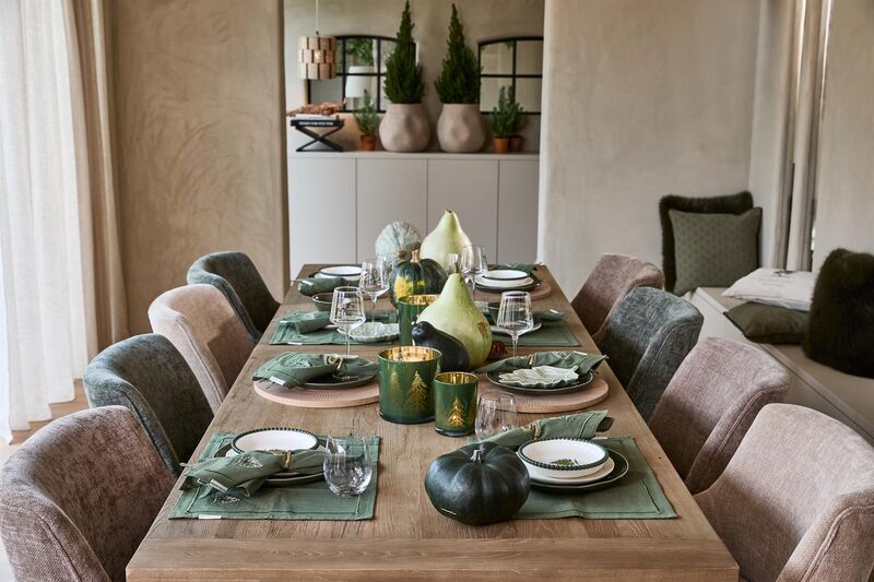 Portofino breakfast plate, green