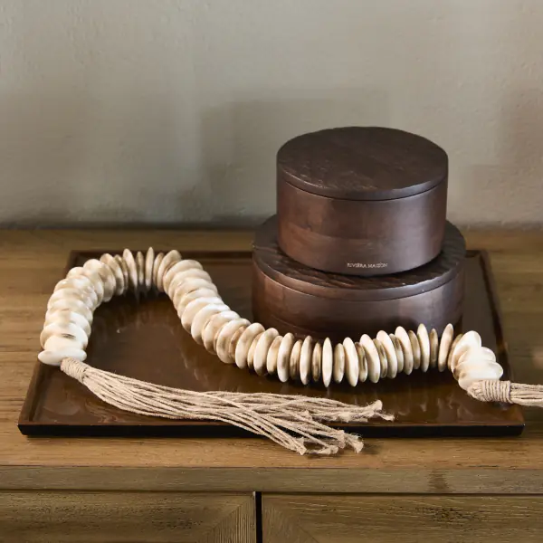 Banu storage box round S