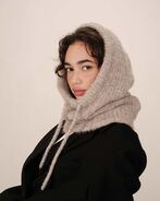 Samourai hood, taupe