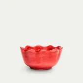 Oyster bowl 13cm, red
