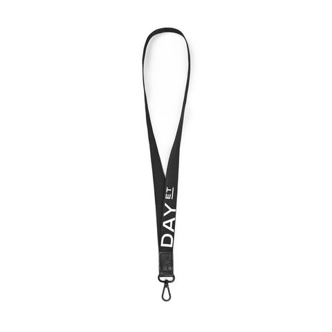 Re-structured key strap, black