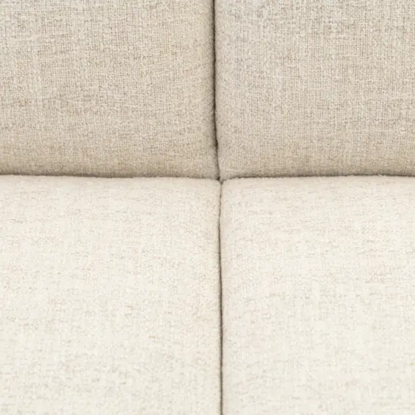 Dazzle center XL, rich tweed, antique white