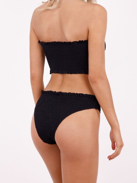 Skin lobster bikini brief, black