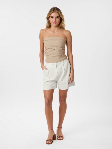 Sega ramie shorts, off white