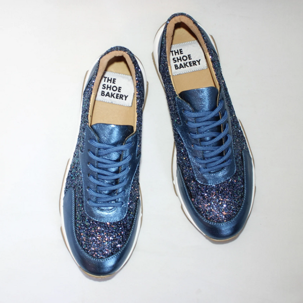 Poppy sneaker, galaxy blue