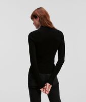 Classic turtle neck, black