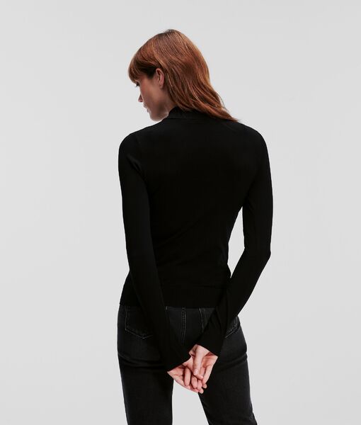 Classic turtle neck, black