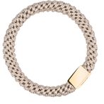 Fat hair tie, champagne