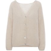 Cornelia mohair cardigan, beige
