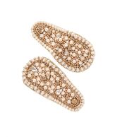 Hiussolki 2kpl, ruskea