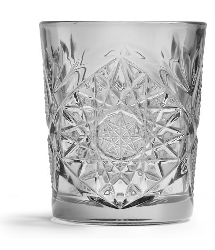 Hobstar double old fashioned, harmaa