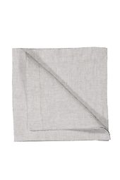 Sisilia linen napkin, light grey melange