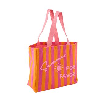 Beach bag striped, summer
