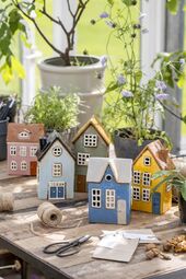 Talolyhty Nyhavn 19cm, light blue