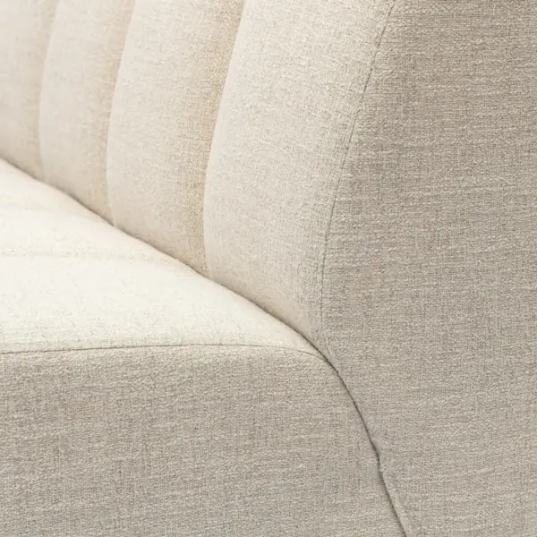 Dazzle center XL, rich tweed, antique white