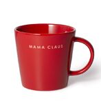 Tea cup mama claus 350ml, red
