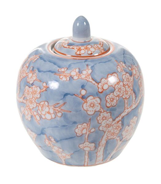 Purkki 19cm, kukkakuvio