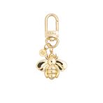 Metal sign bag charm, bee