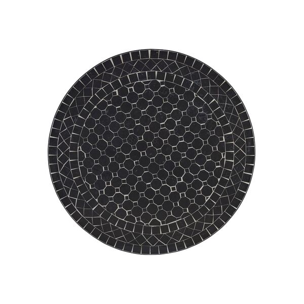 Venice table large, black