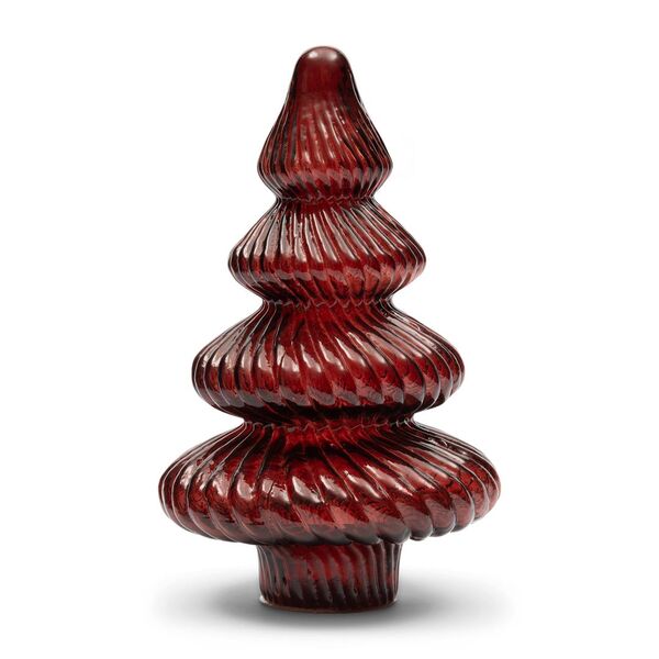 Glacier christmas tree LED, red