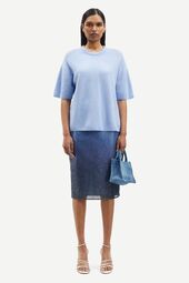 Saagneta skirt, ombre heron