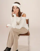 Sana headband, ivoire