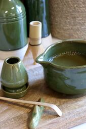 Matcha set, olive