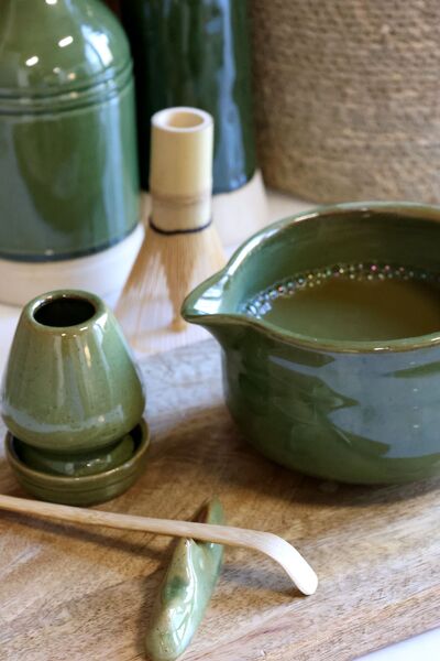 Matcha set, olive