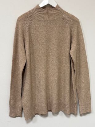 Viscose knit shirt, taupe