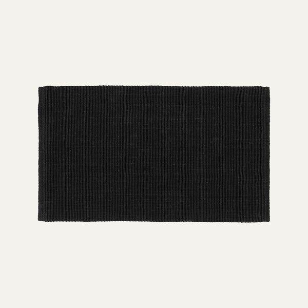 Fiona juuttimatto 70x120, black