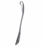 Shoehorn, aluminium shiny