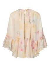 Blomina top, afterglow