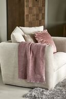 RM Brand emboidery throw 180x130