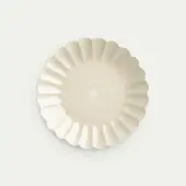 Oyster plate 28cm, sand