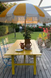 Giralsol, stripe yellow