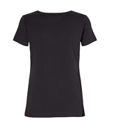 Arden organic tee, black