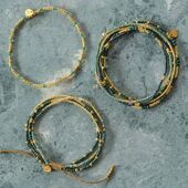 Clever labradorite bracelet