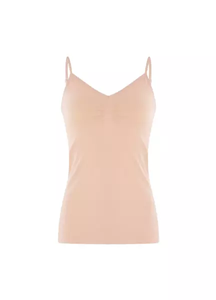 Seamless camisole, nude