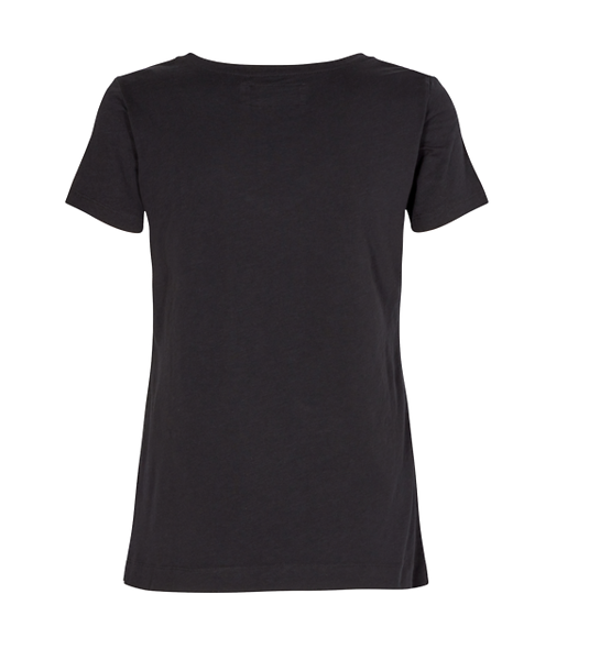Arden organic tee, black