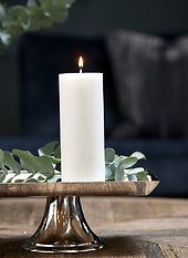 Pillar candle eco 7x18, off-white