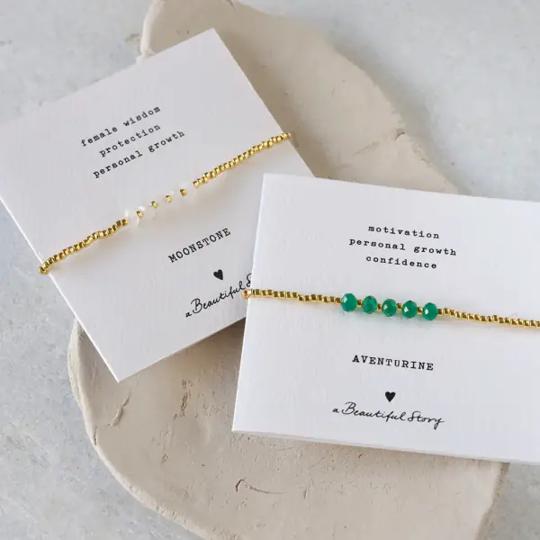 Essential moonstone bracelet