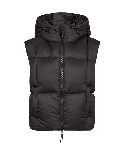 Kiara tally down vest, black