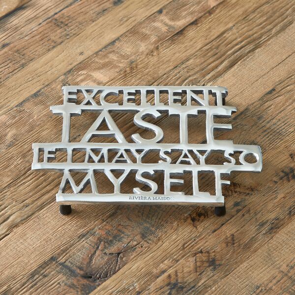 Excellent taste trivet