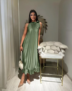 Pliseerattu mekko, army