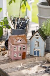 Talolyhty 15,5cm, light pink