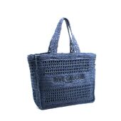 Taleen crochet rive gauche bag, navy